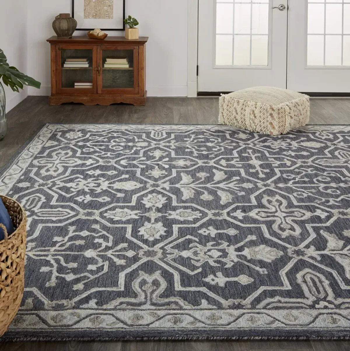 Fallon 8839F Blue/Gray 2' x 3' Rug