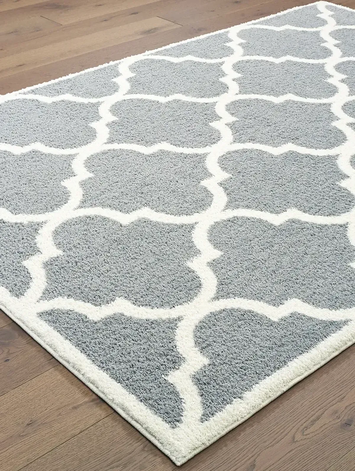 Verona 5'3" x 7'6" Grey Rug