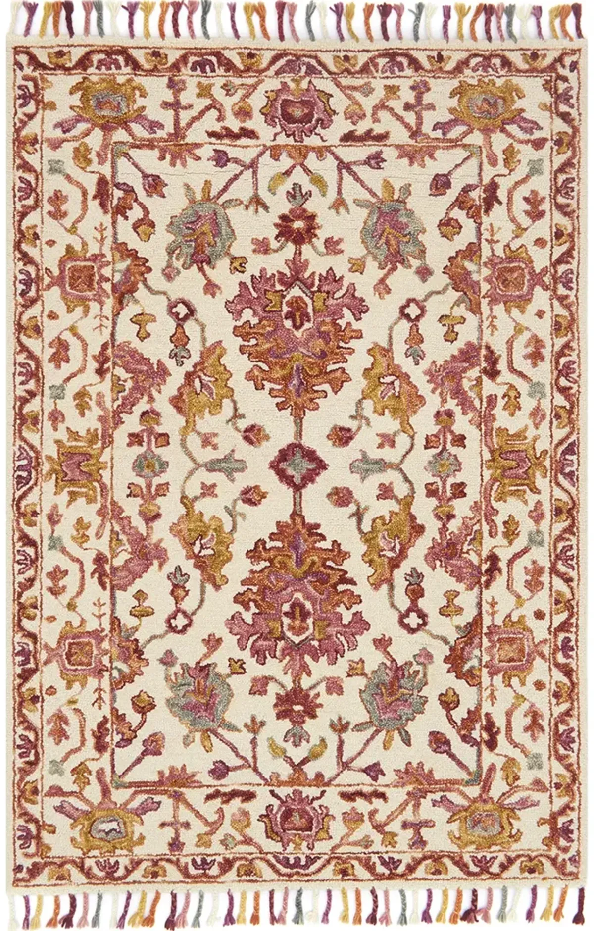 Zharah ZR06 Berry 5' x 7'6" Rug