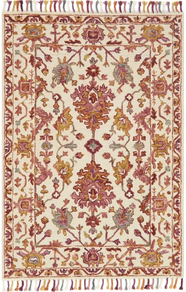 Zharah ZR06 Berry 5' x 7'6" Rug