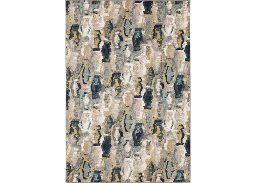 Soiree Gimlet Mallard Green 5' 3" X 7' 10" Rug