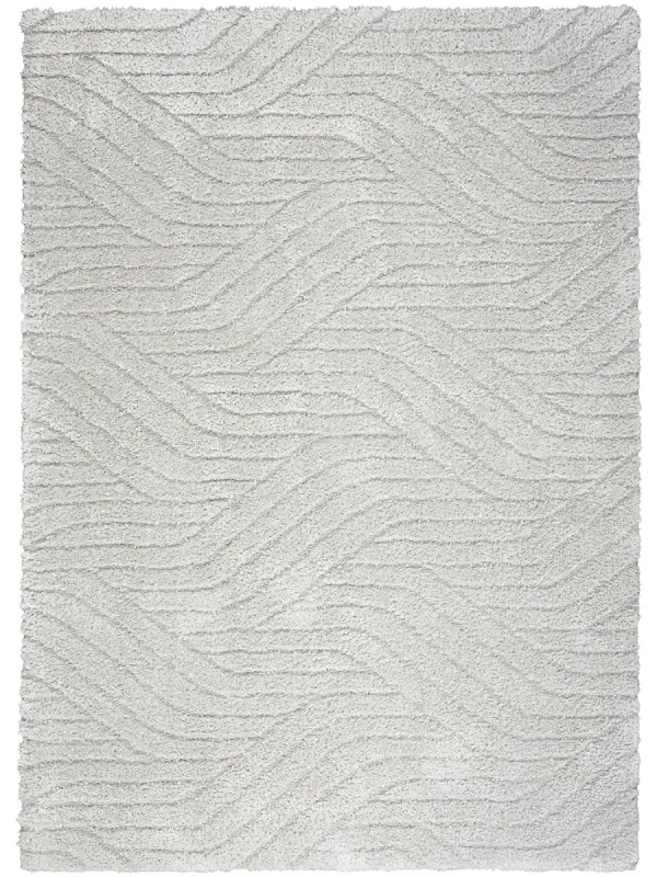 Surfaces SFC01 Silver/Gray 5'3" x 7'3" Rug