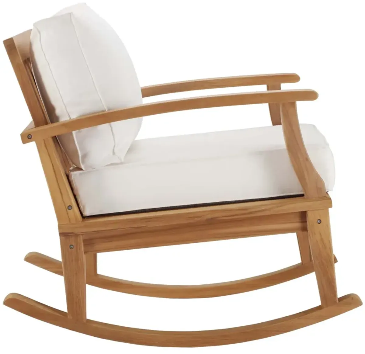 Marina Outdoor Patio Teak Rocking Chair