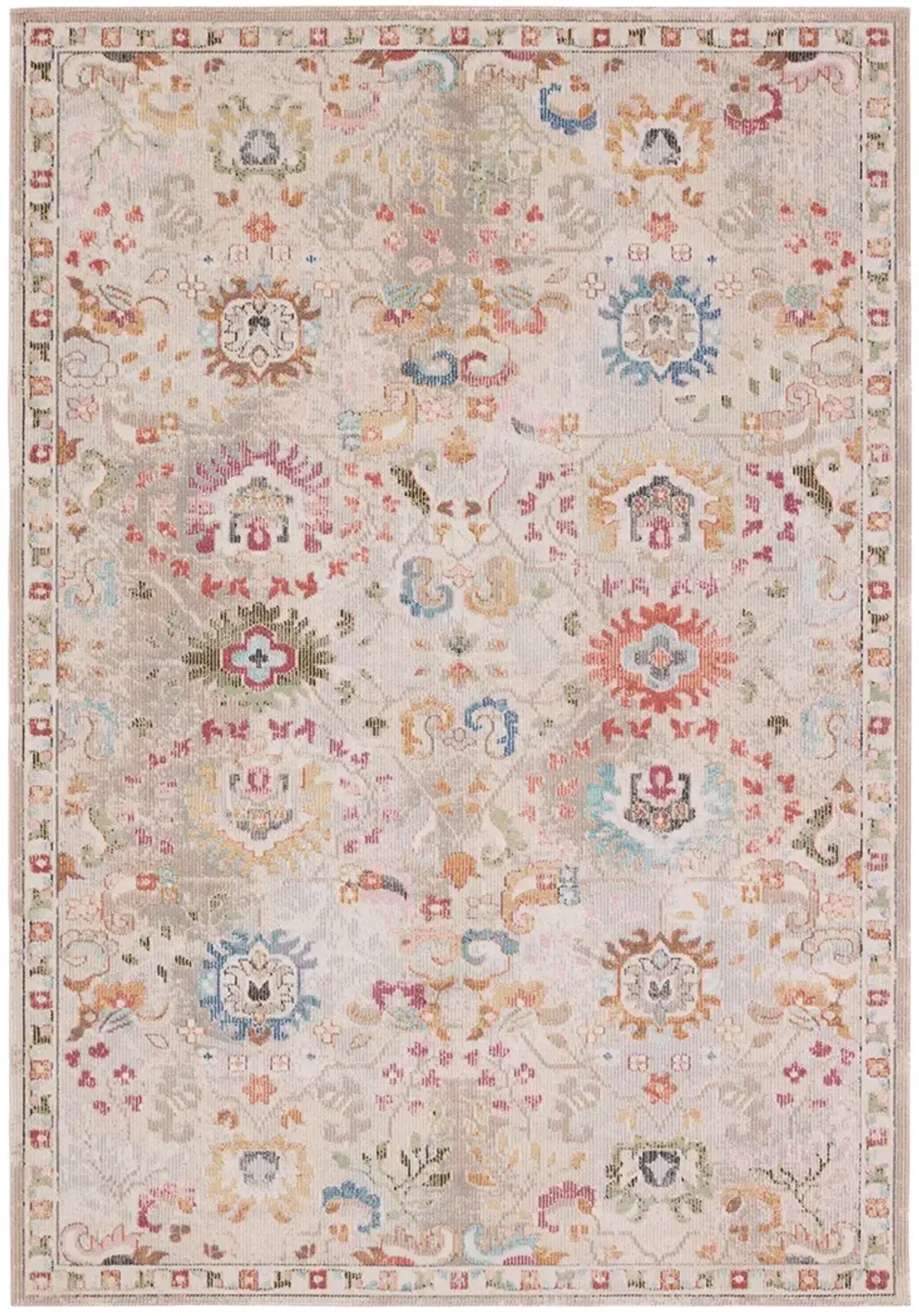 Polaris Hesperia Multicolor 2'6" x 8' Runner Rug