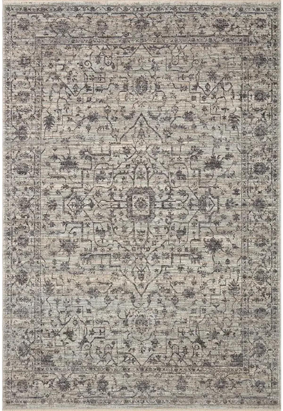 Sorrento SOR01 Mist/Charcoal 6'7" x 9'10" Rug