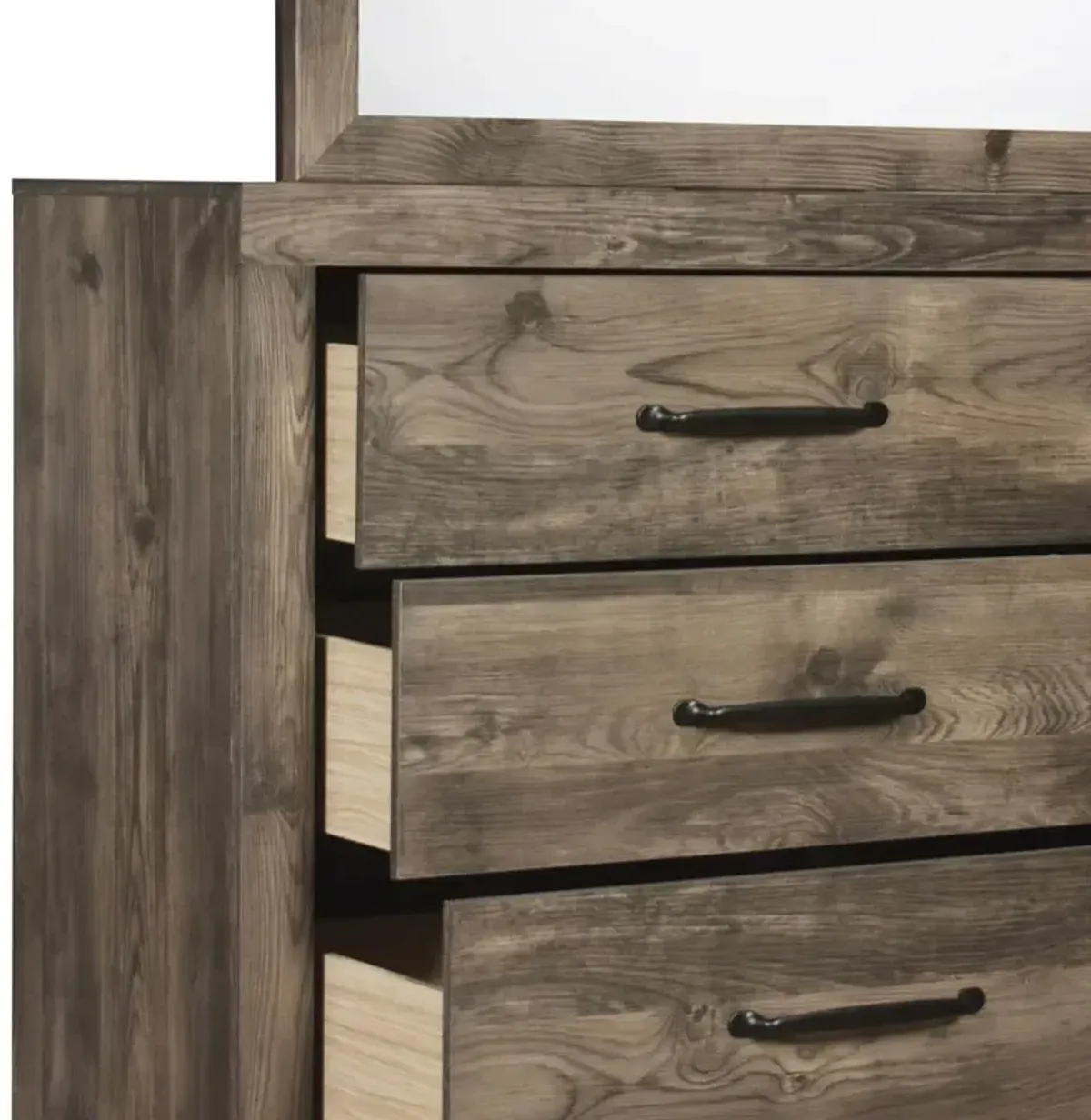 New Classic Furniture Misty Lodge Dresser- Greige