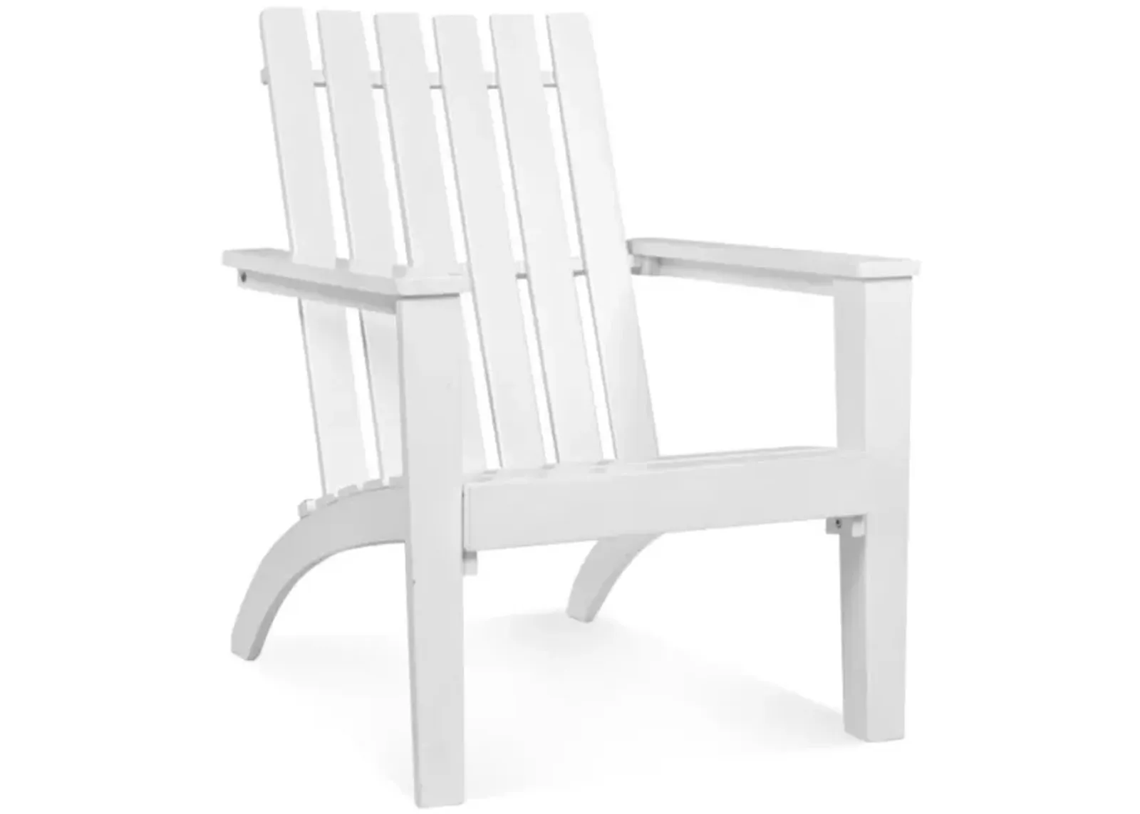 Hivvago Outdoor Durable Patio Acacia Wood Adirondack Lounge Armchair