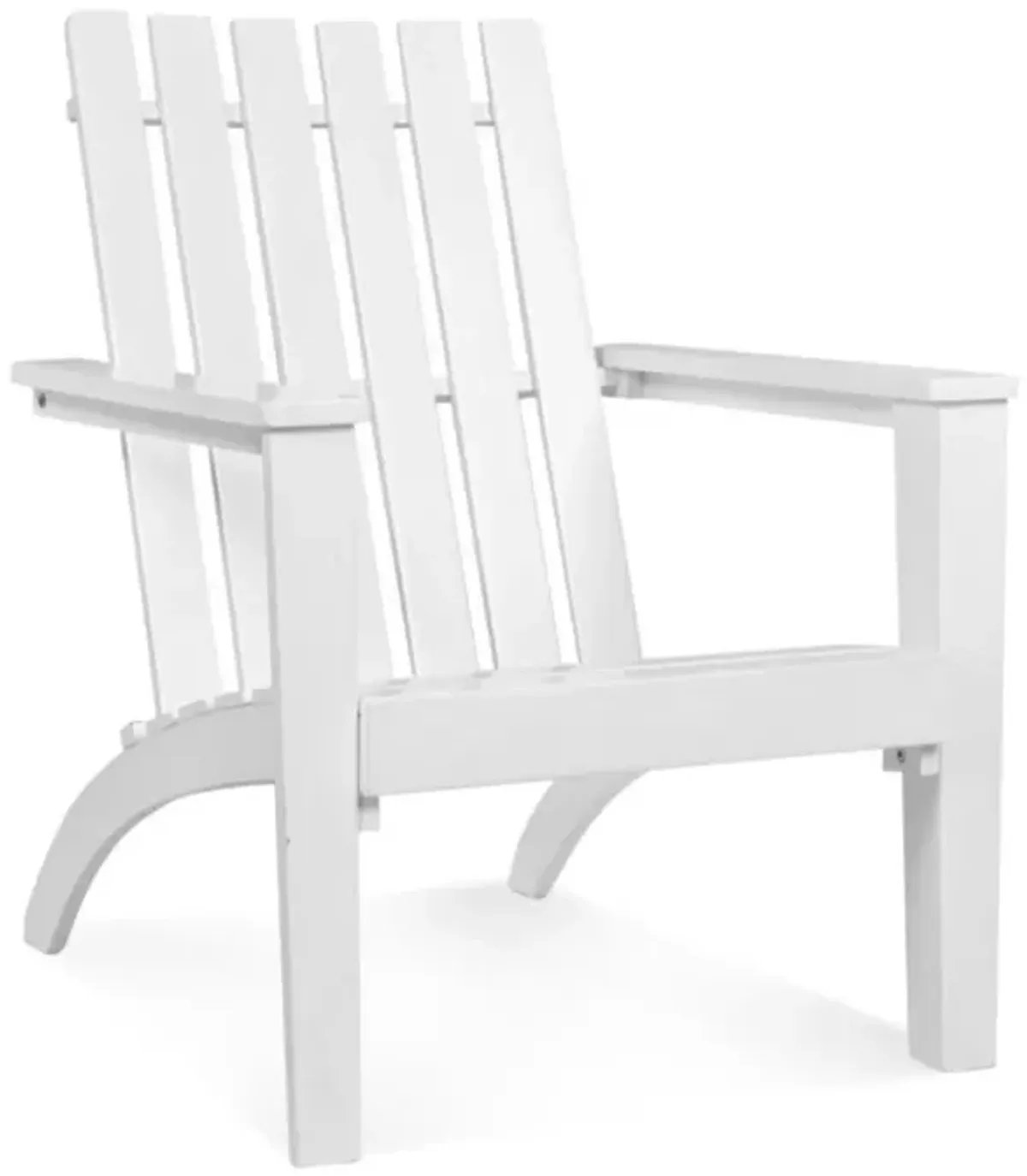 Hivvago Outdoor Durable Patio Acacia Wood Adirondack Lounge Armchair