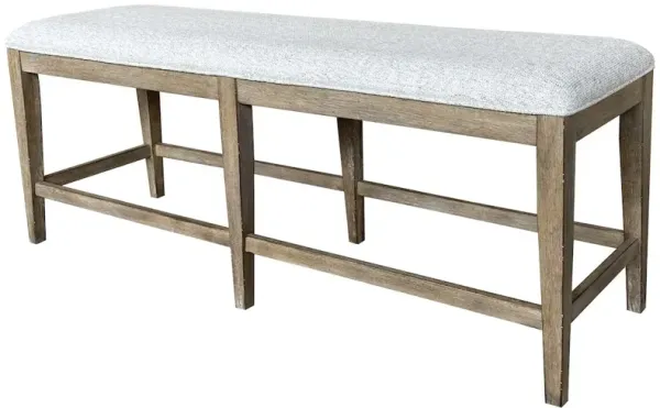 Parker House Furniture Parker House Sundance Dining - Sandstone 60 In. Upholstered Counter Bench