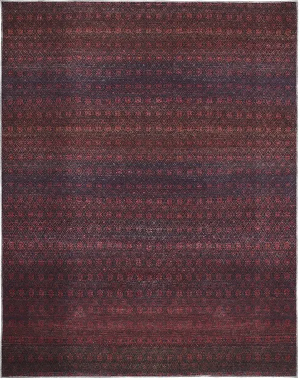 Voss 39HAF Red/Gray 3'11" x 6' Rug