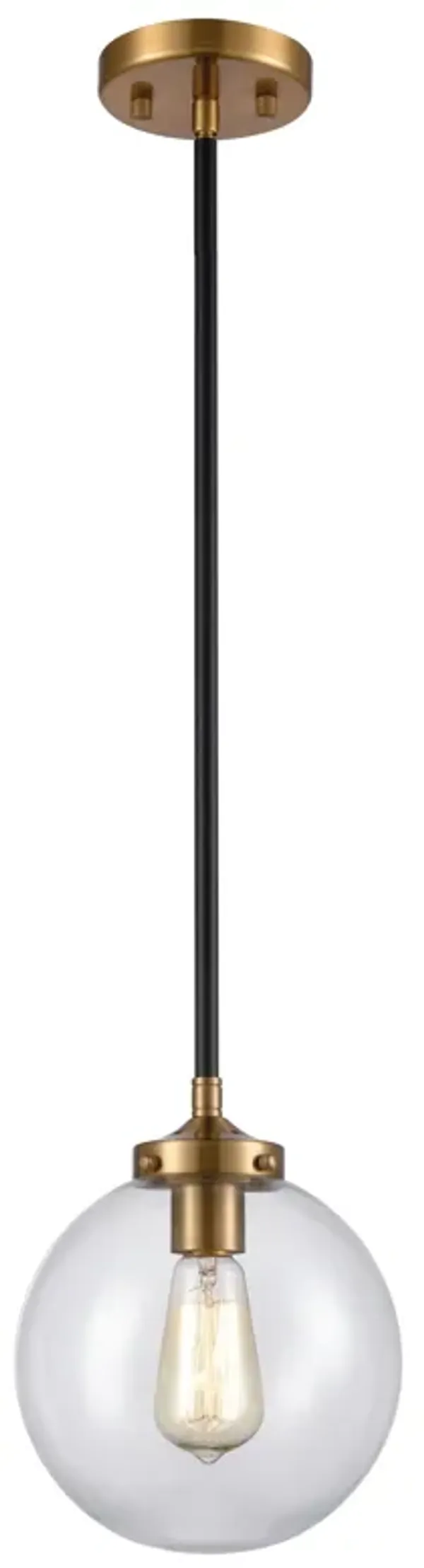 Boudreaux 8'' Wide 1-Light Gold Mini Pendant