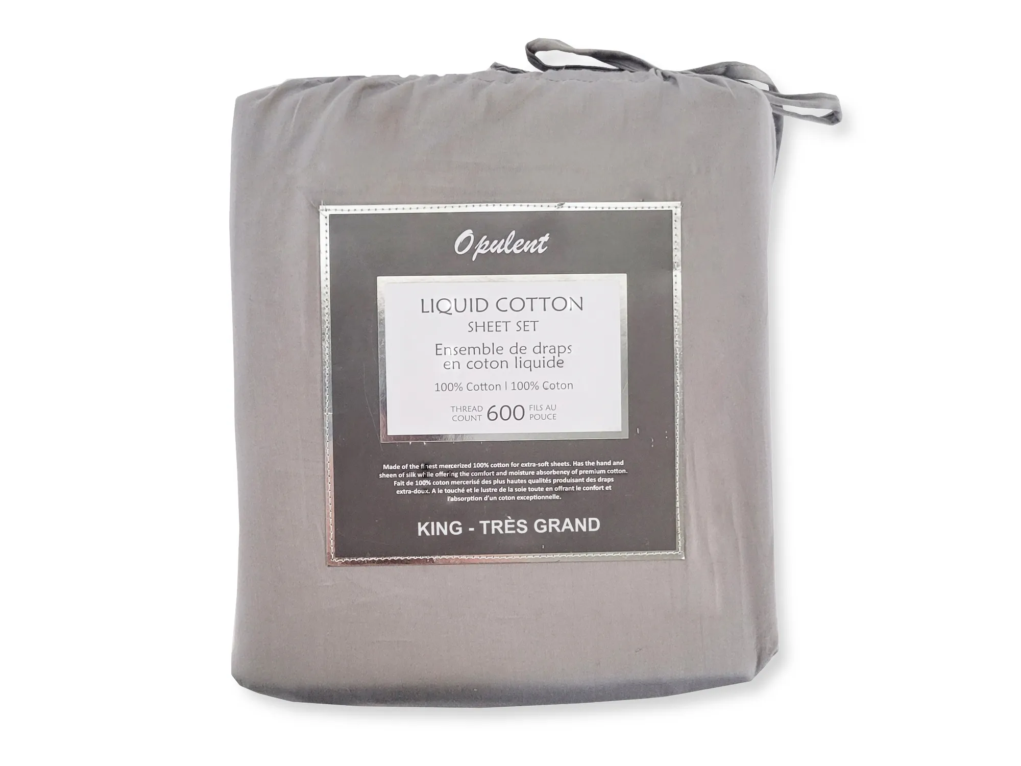 Cotton House - Liquid Cotton Sheet Set, 600 Thread Count.