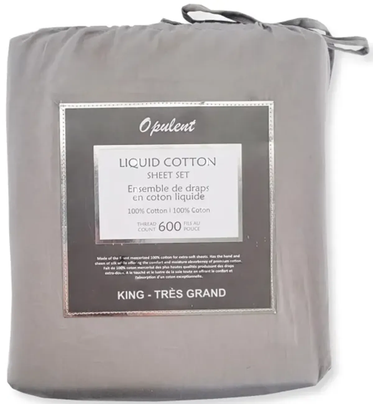 Cotton House - Liquid Cotton Sheet Set, 600 Thread Count.