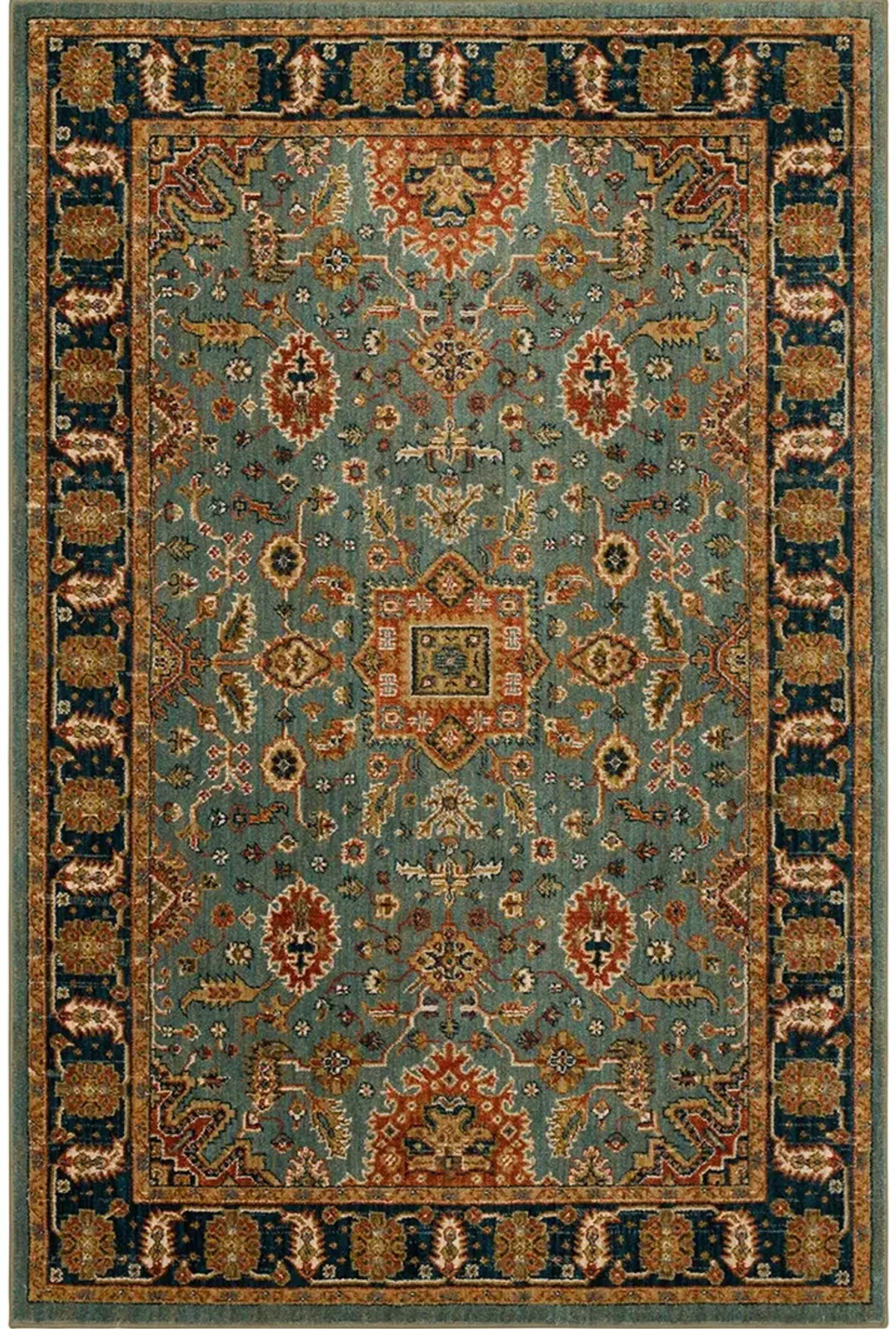 Spice Market Deir Aquamarine 2' 4" X 7' 10" Rug