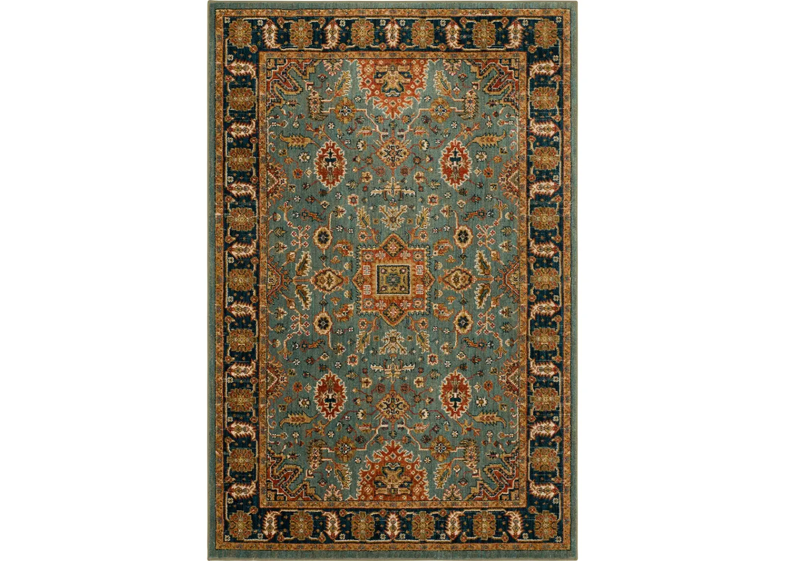 Spice Market Deir Aquamarine 2' 4" X 7' 10" Rug