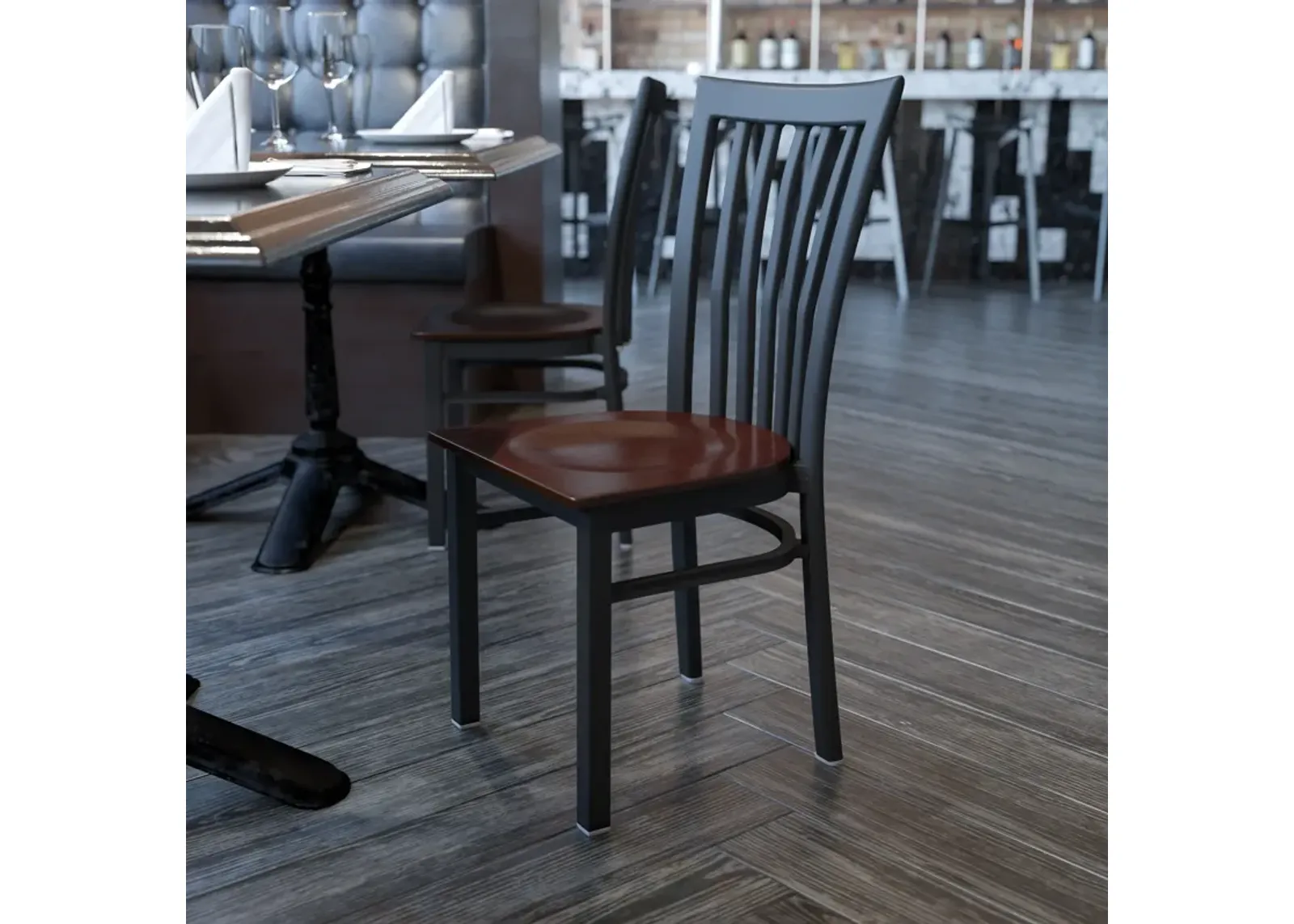 Metal Restaurant Chairs