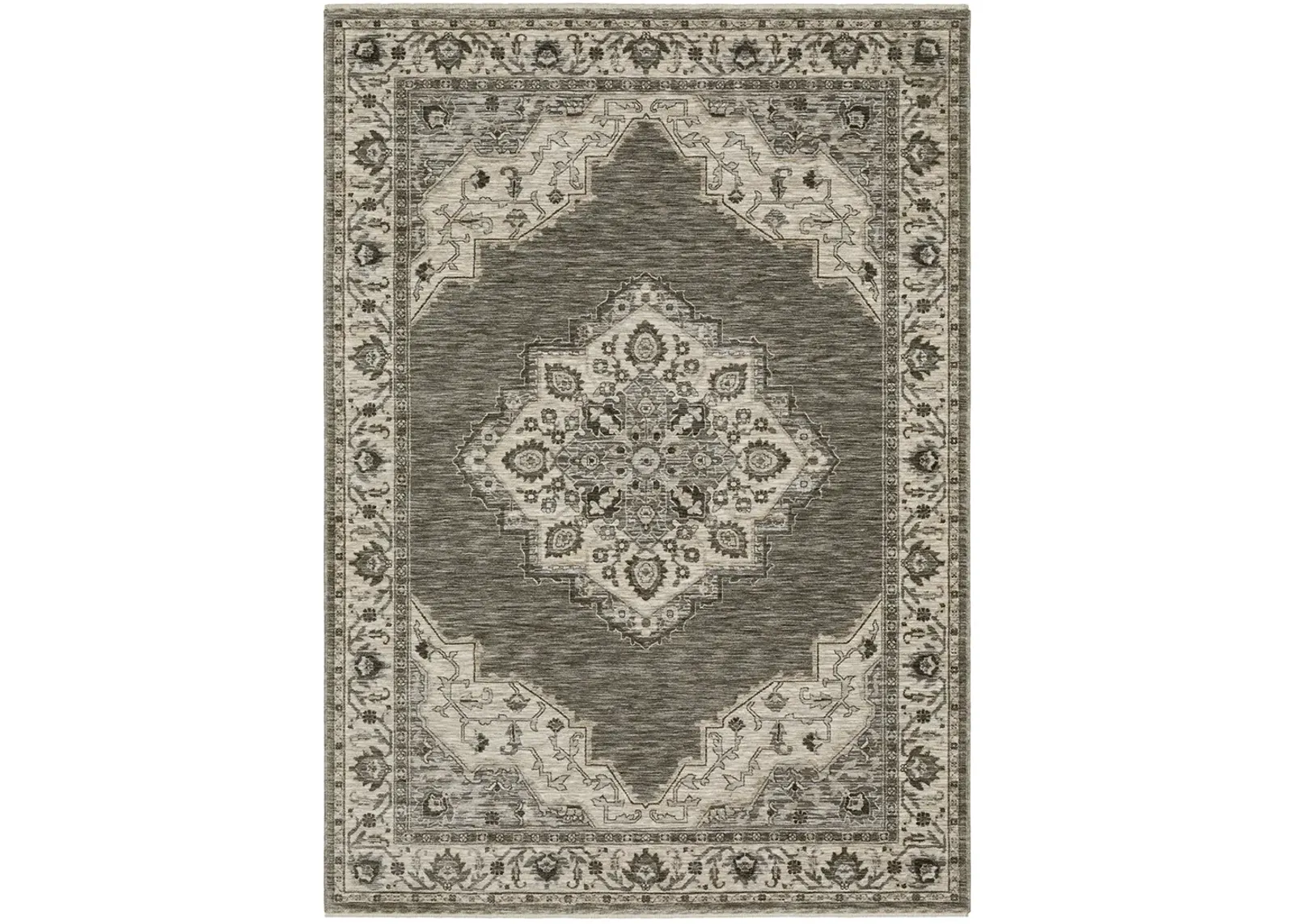 Chamberlain 2'3" x 7'6" Grey Rug