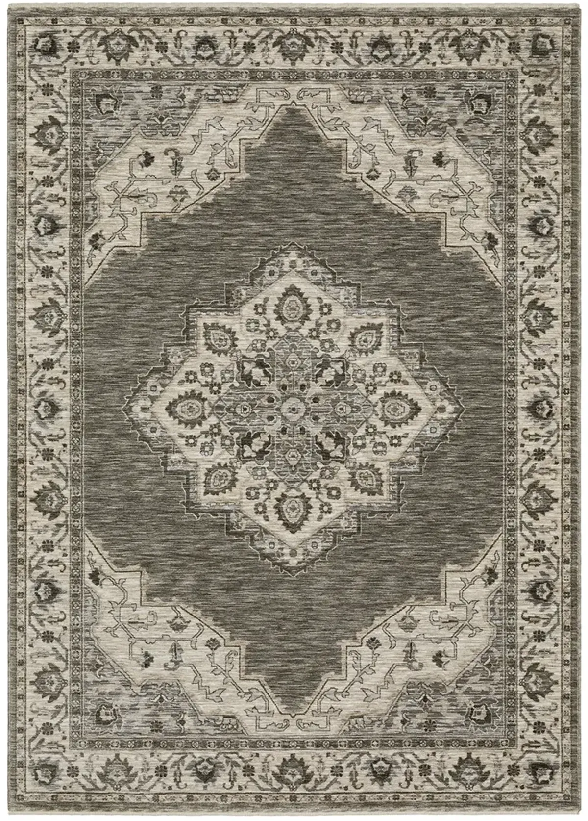 Chamberlain 2'3" x 7'6" Grey Rug