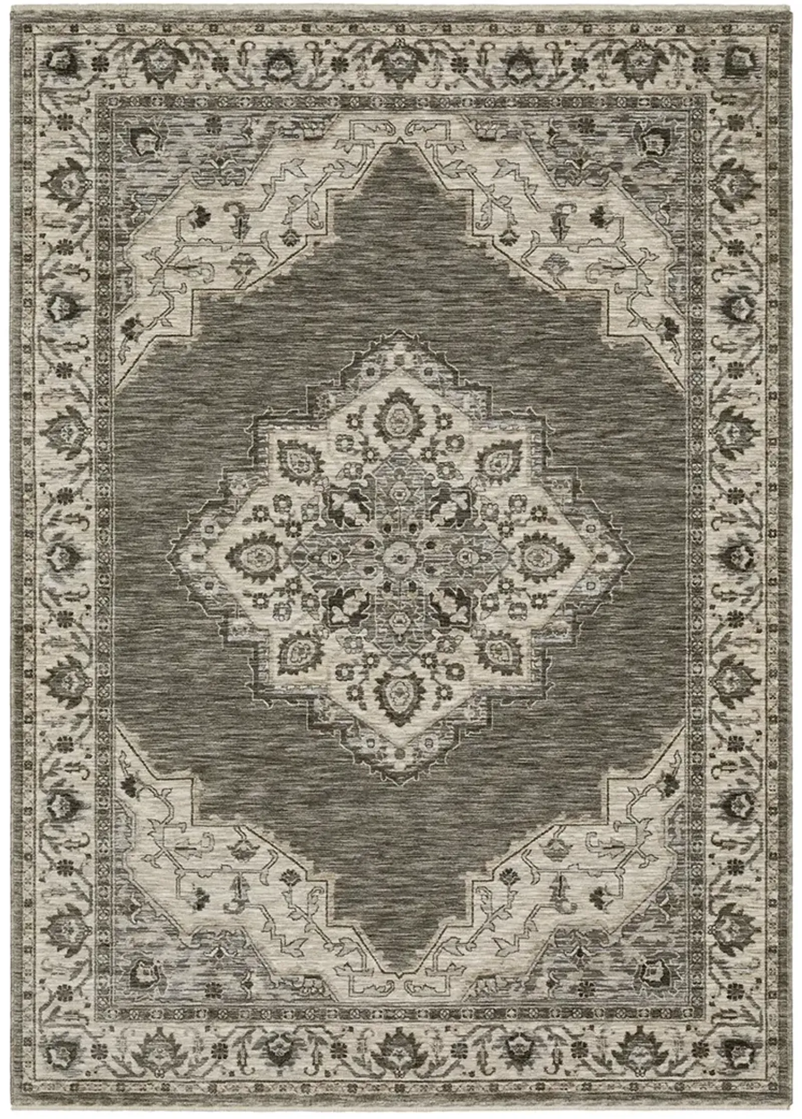 Chamberlain 2'3" x 7'6" Grey Rug