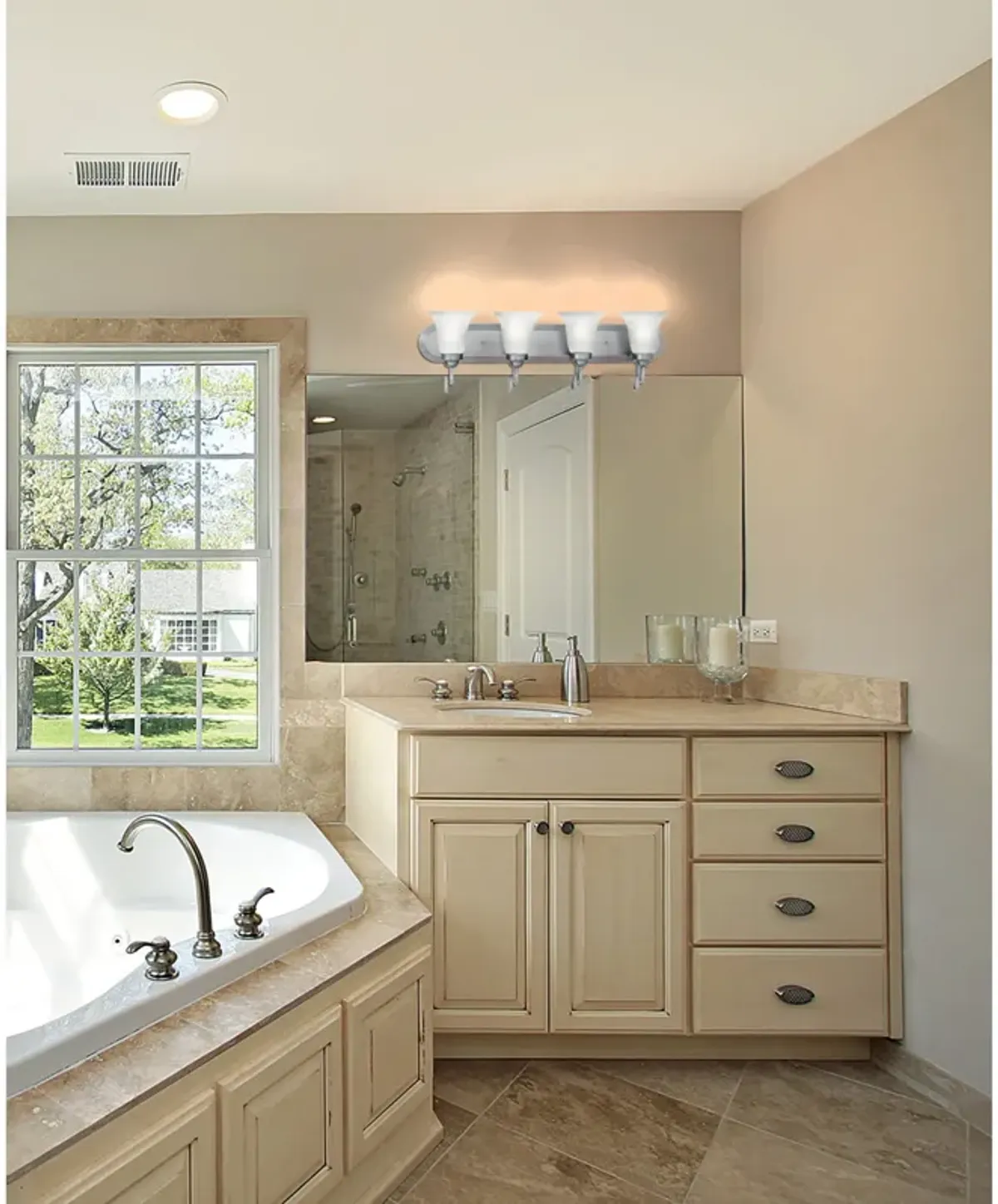 Homestead 30'' Wide 4-Light Vanity Light