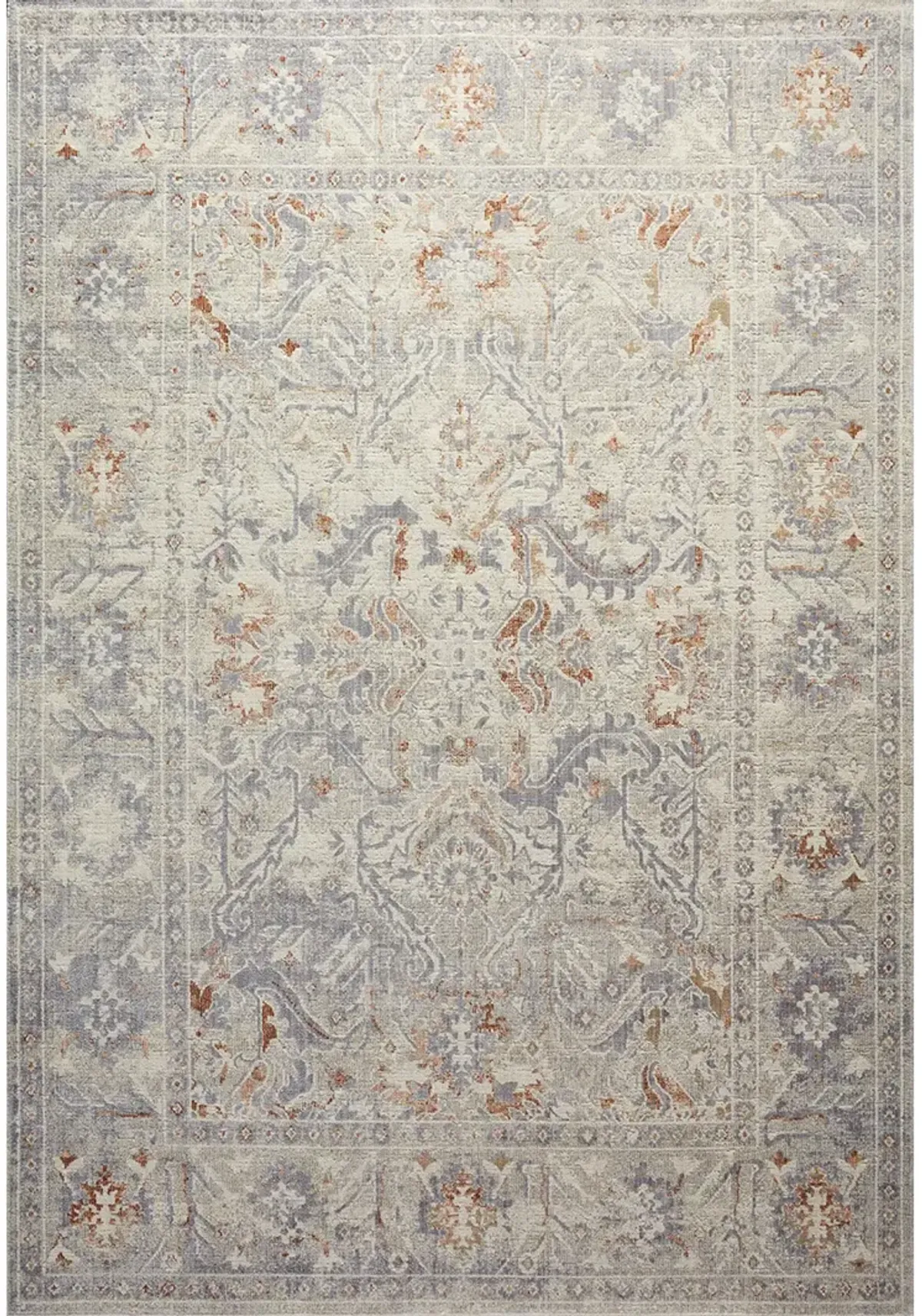 Rosemarie Oatmeal/Lavender 9' x 12' Rug