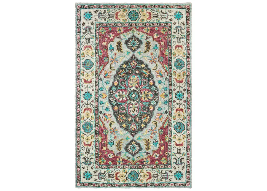 Zahra 8' x 10' Grey Rug