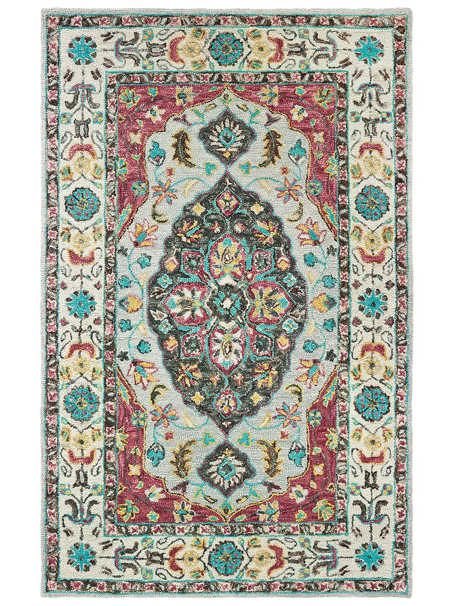 Zahra 8' x 10' Grey Rug