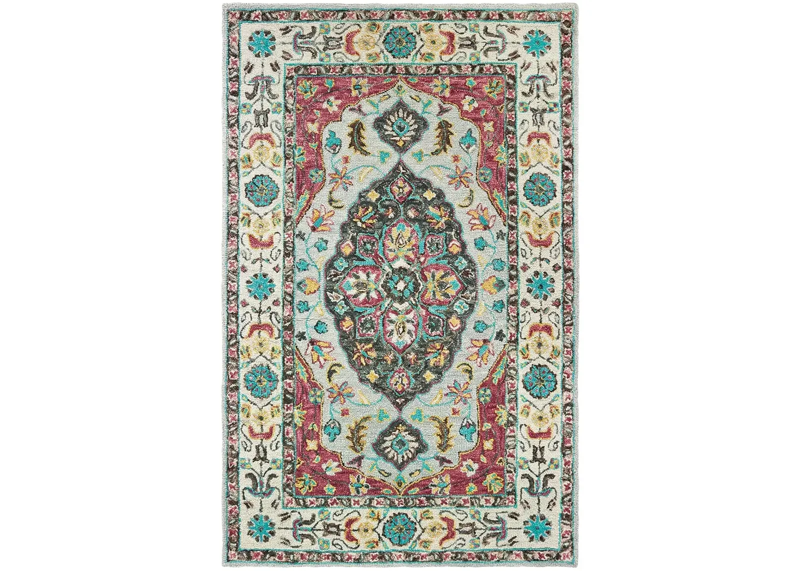 Zahra 8' x 10' Grey Rug