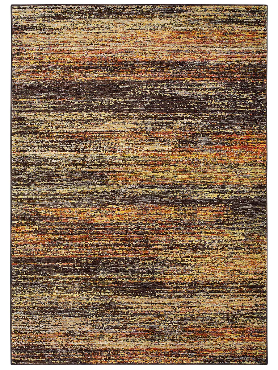 Atlas 6'7" x 9'6" Gold Rug