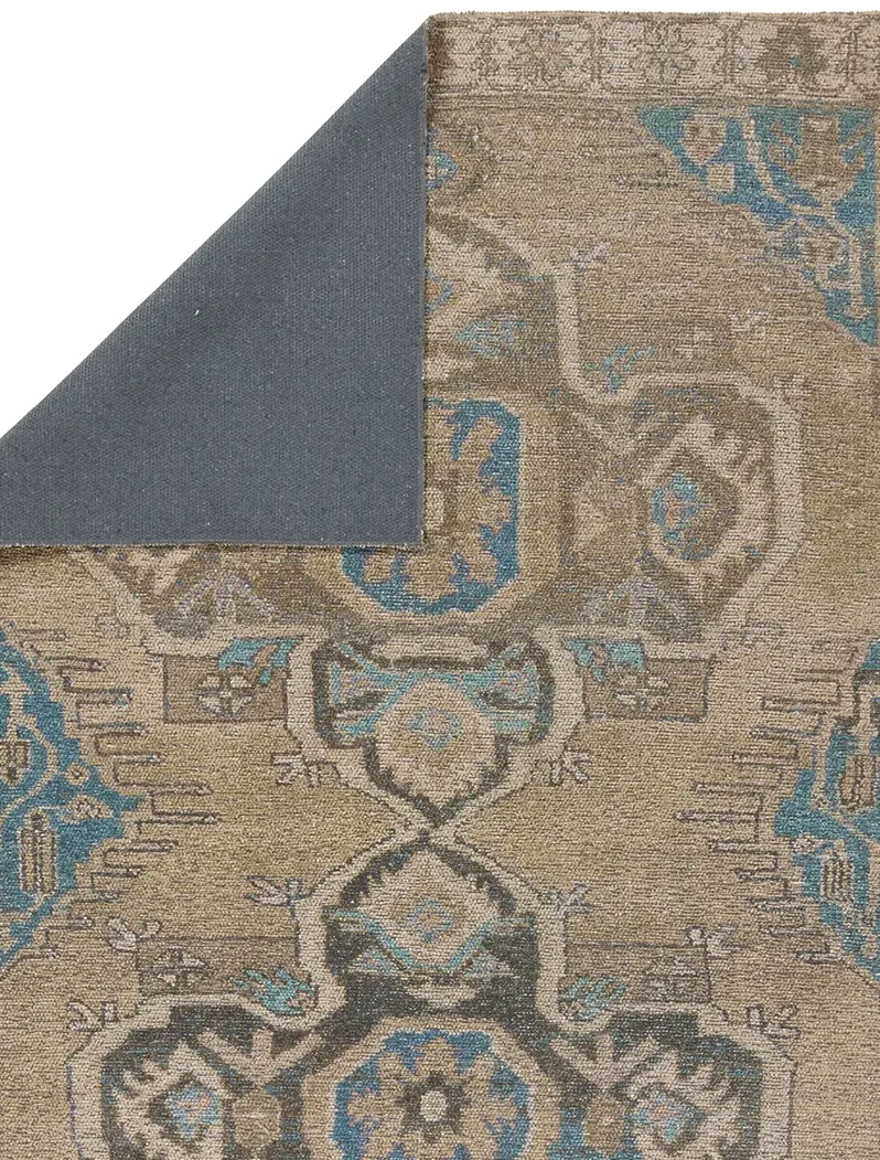 Todori Nithas Green 6' x 9' Rug