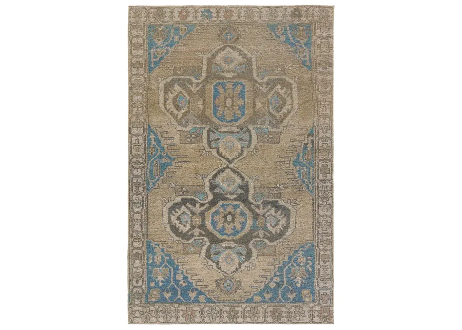 Todori Nithas Green 6' x 9' Rug