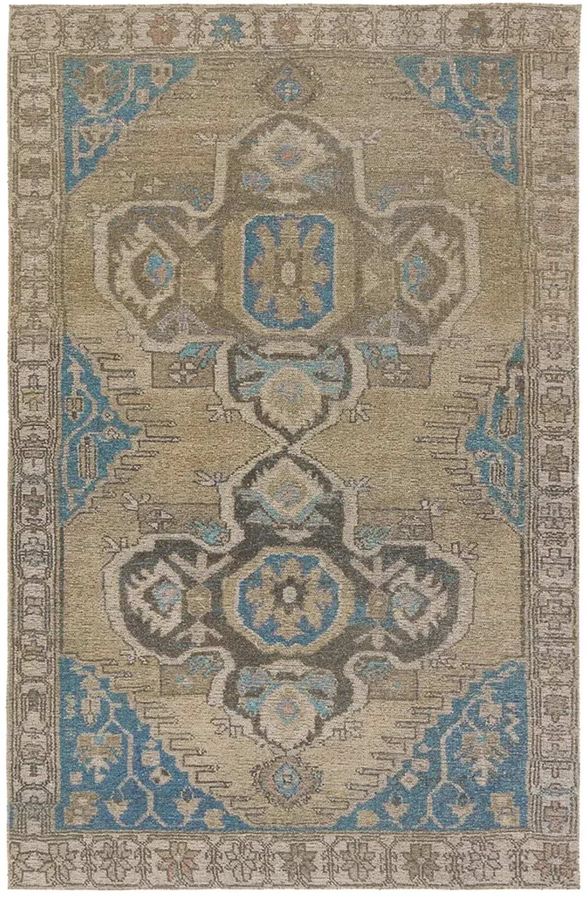 Todori Nithas Green 6' x 9' Rug