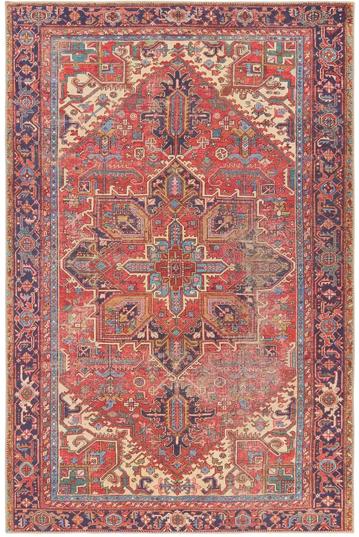 Garcia Lucinda Red 4' x 6' Rug