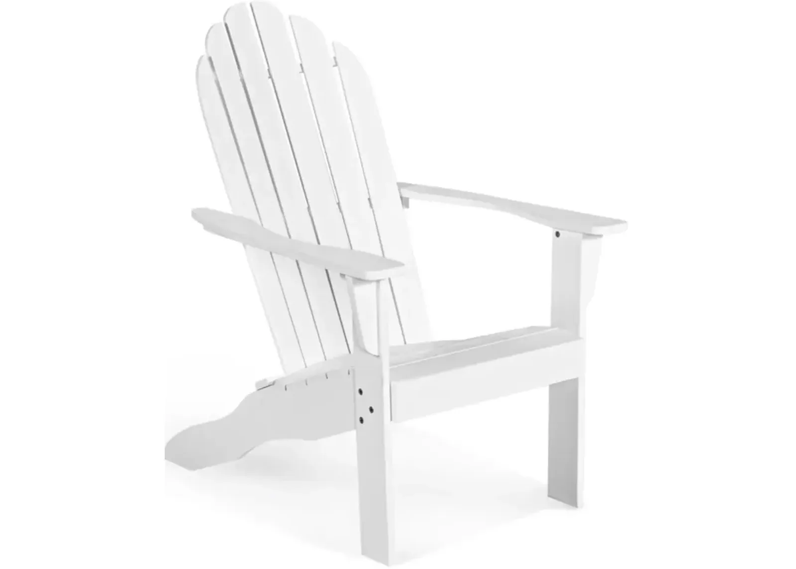 Hivvago Acacia Wood Outdoor Adirondack Chair with Ergonomic Design