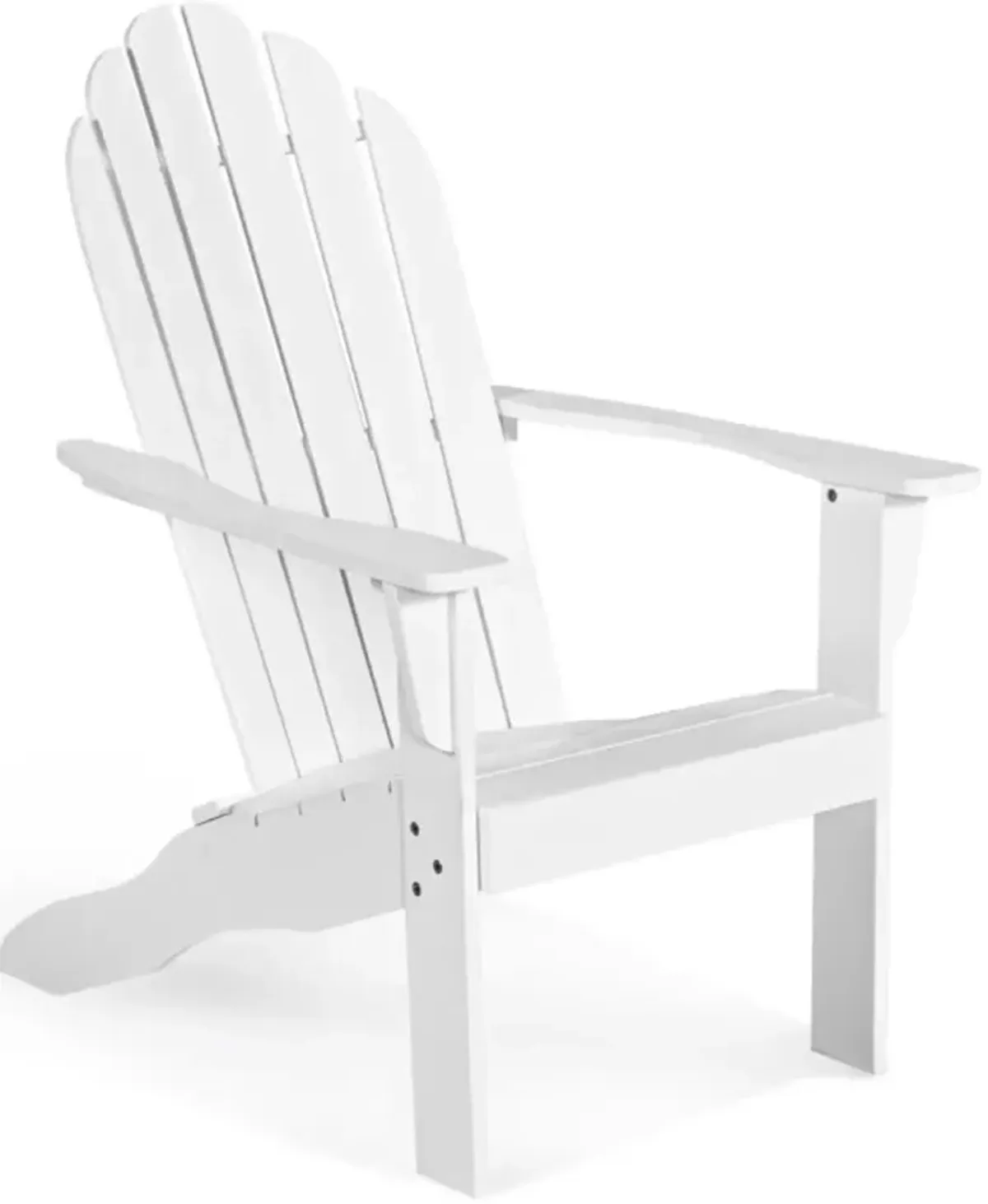 Hivvago Acacia Wood Outdoor Adirondack Chair with Ergonomic Design