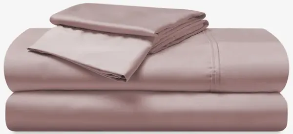 Hyper-Cotton Split King Sheet Set - Blush