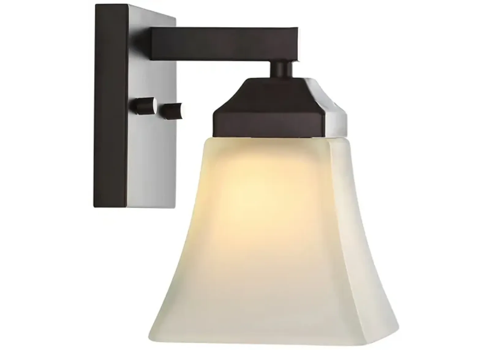 Staunton Iron/Glass Modern Cottage LED Vanity Light