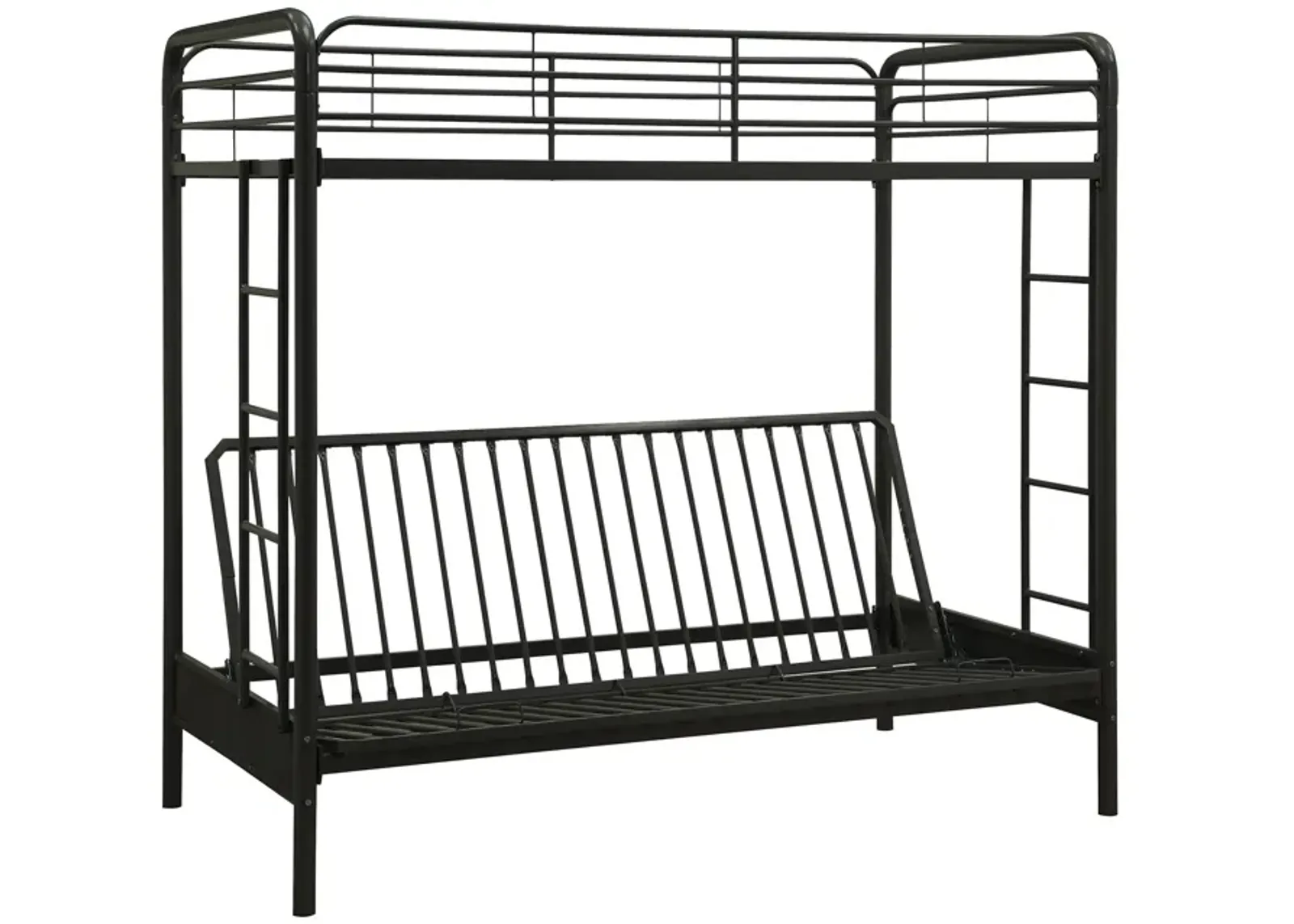 Atwater Living Metal Twin Over Futon Bunk Bed