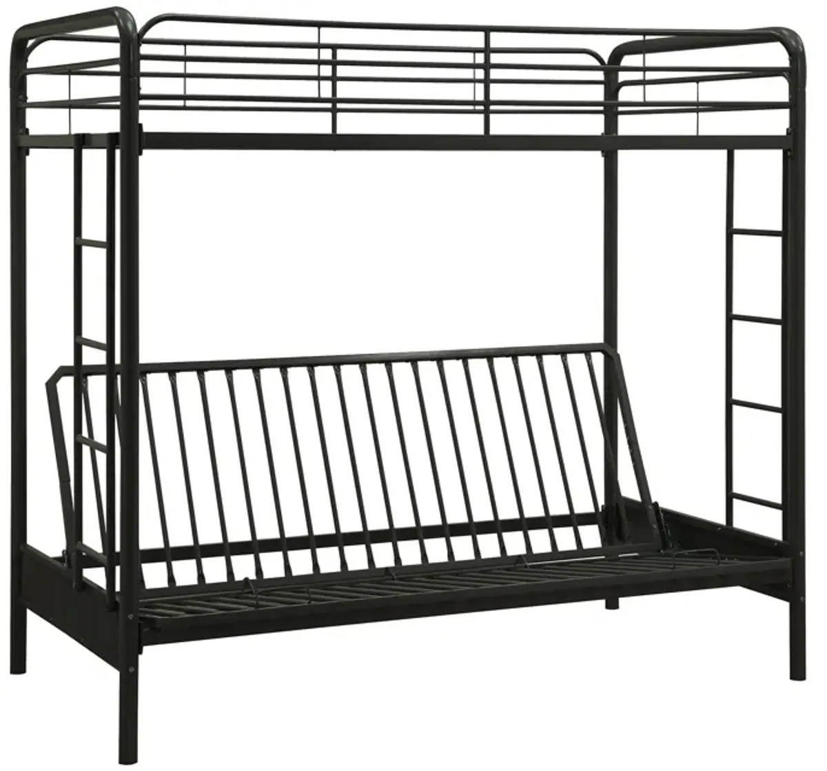 Atwater Living Metal Twin Over Futon Bunk Bed