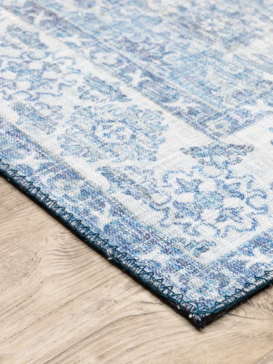 Myers Park 7'8" x 10' Blue Rug