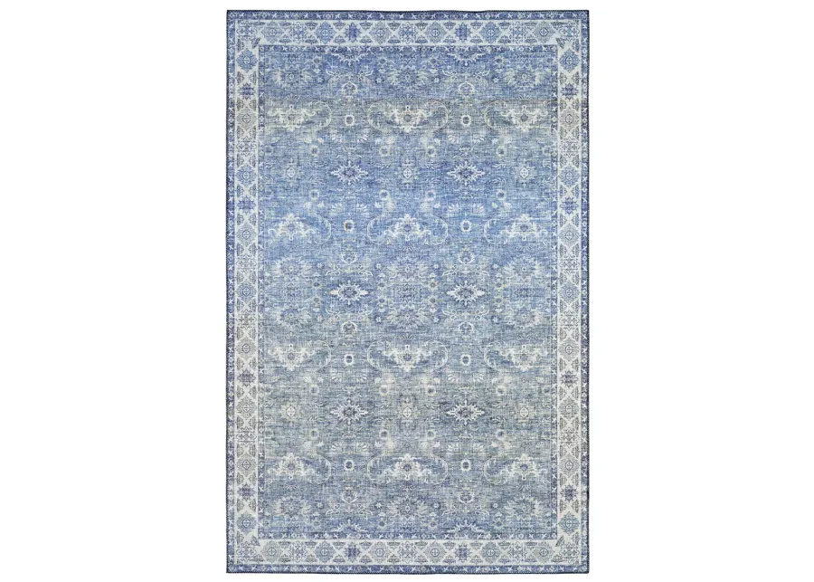 Myers Park 7'8" x 10' Blue Rug