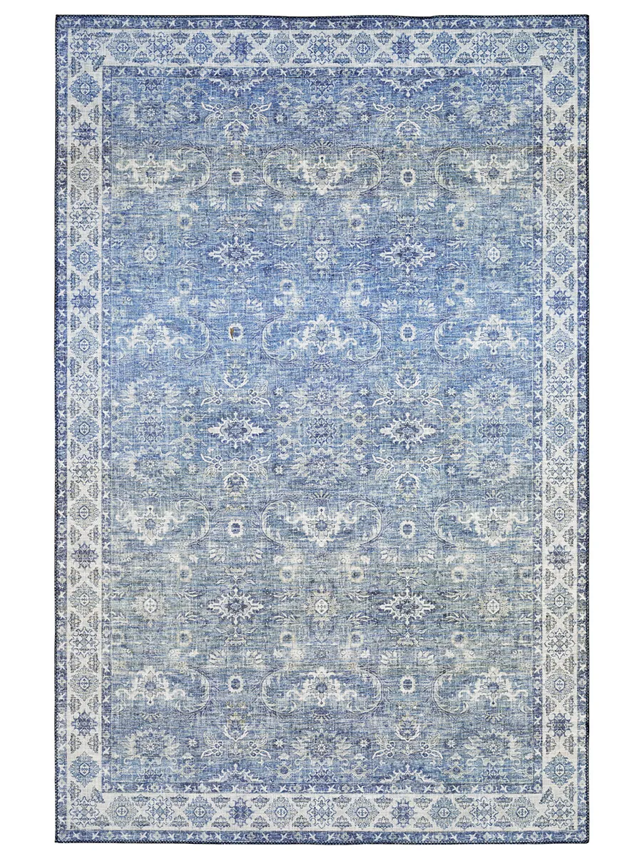 Myers Park 7'8" x 10' Blue Rug