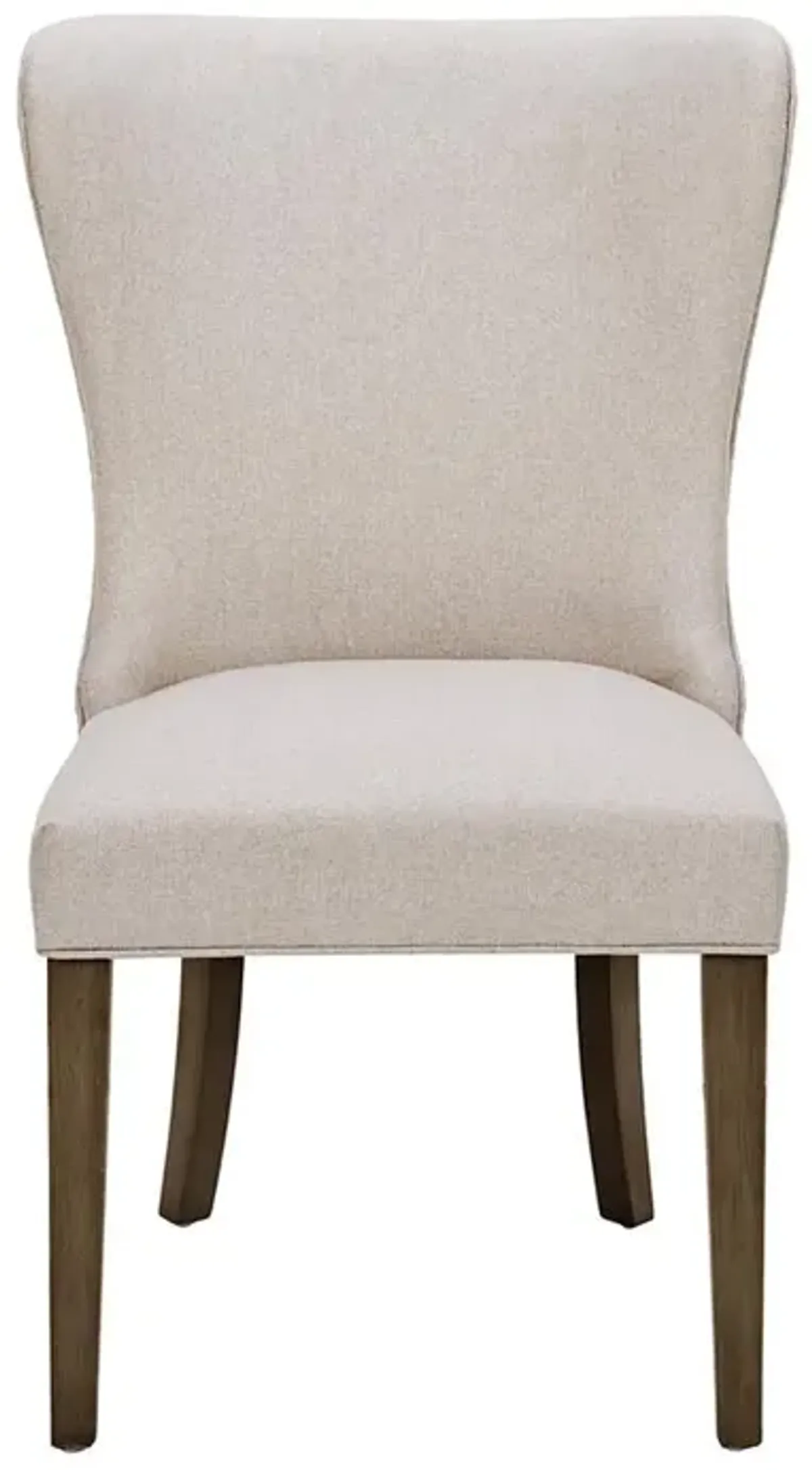 Belen Kox Cream/Grey Upholstered Dining Chair, Belen Kox