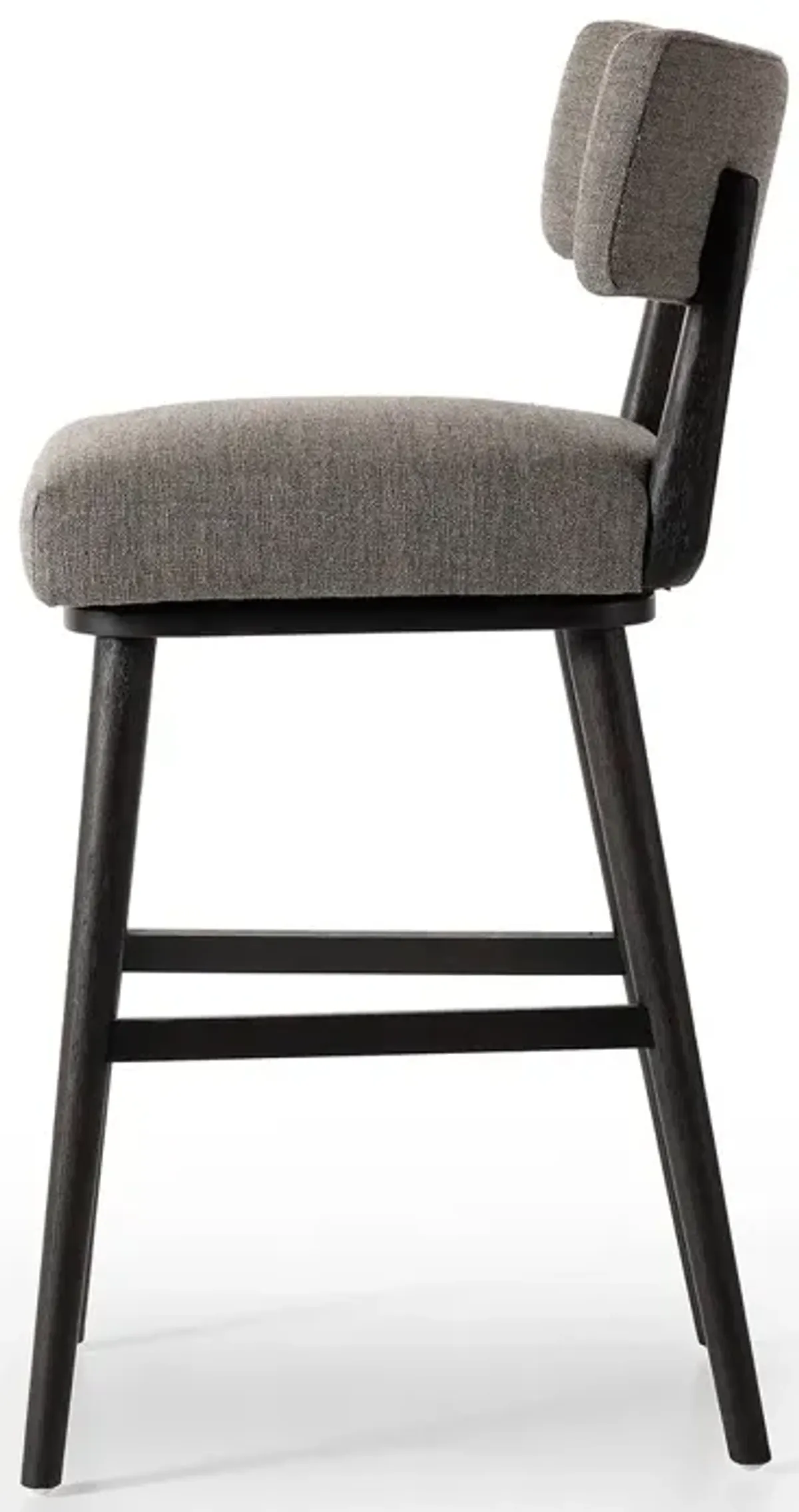 Cardell Swivel Bar Stool in Alcala Nickel