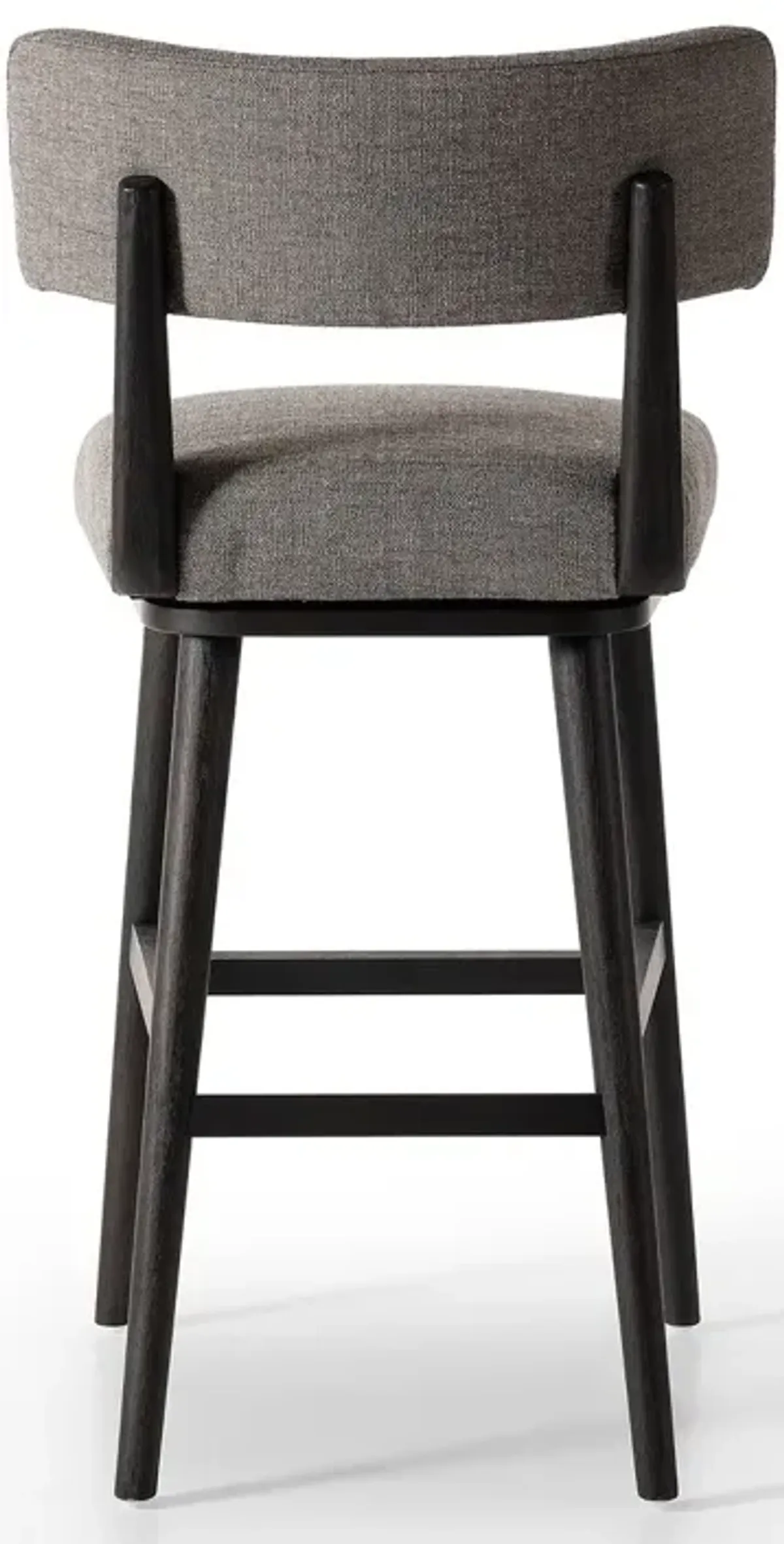 Cardell Swivel Bar Stool in Alcala Nickel