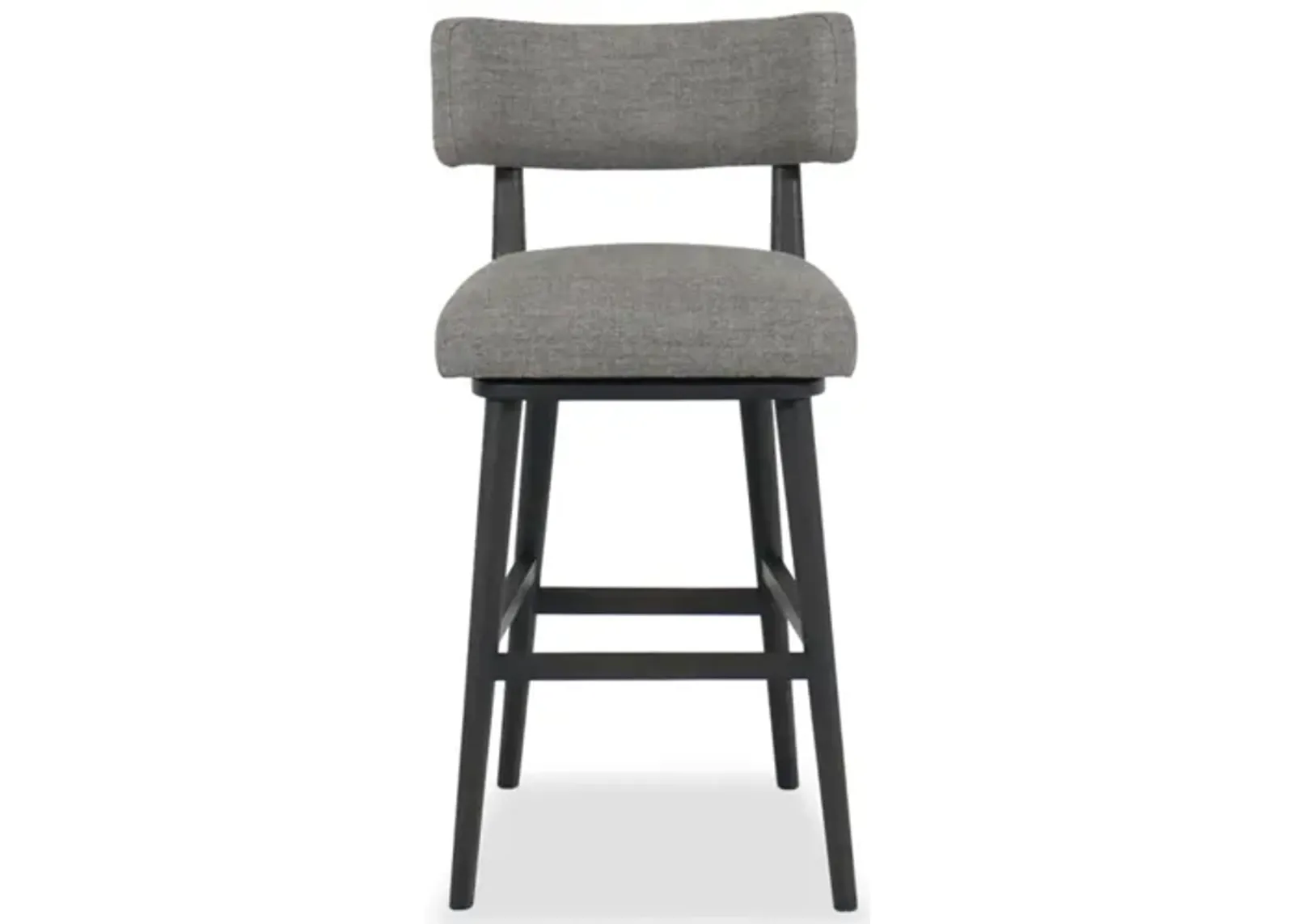 Cardell Swivel Bar Stool in Alcala Nickel