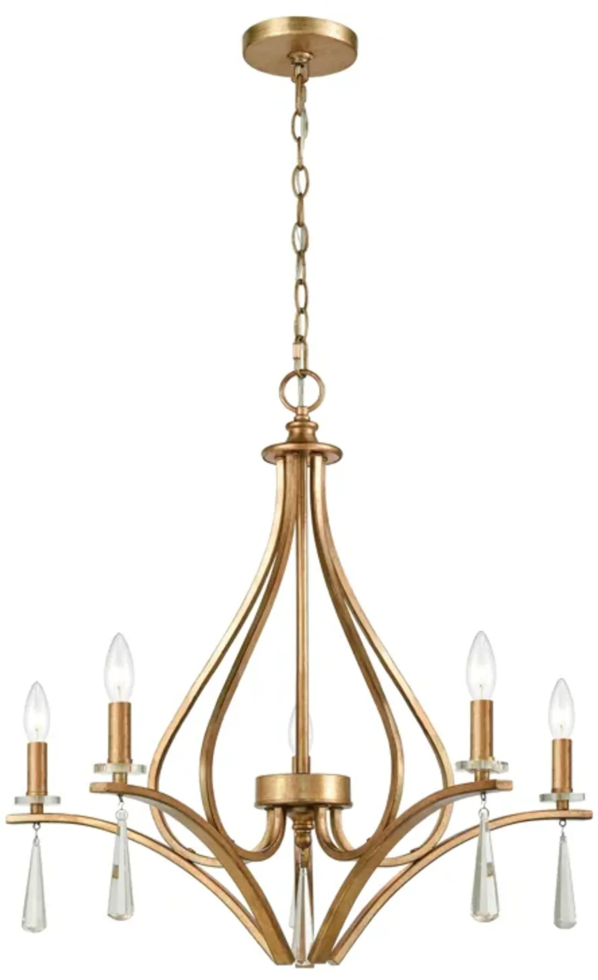 Katania 27'' Wide 5-Light Chandelier