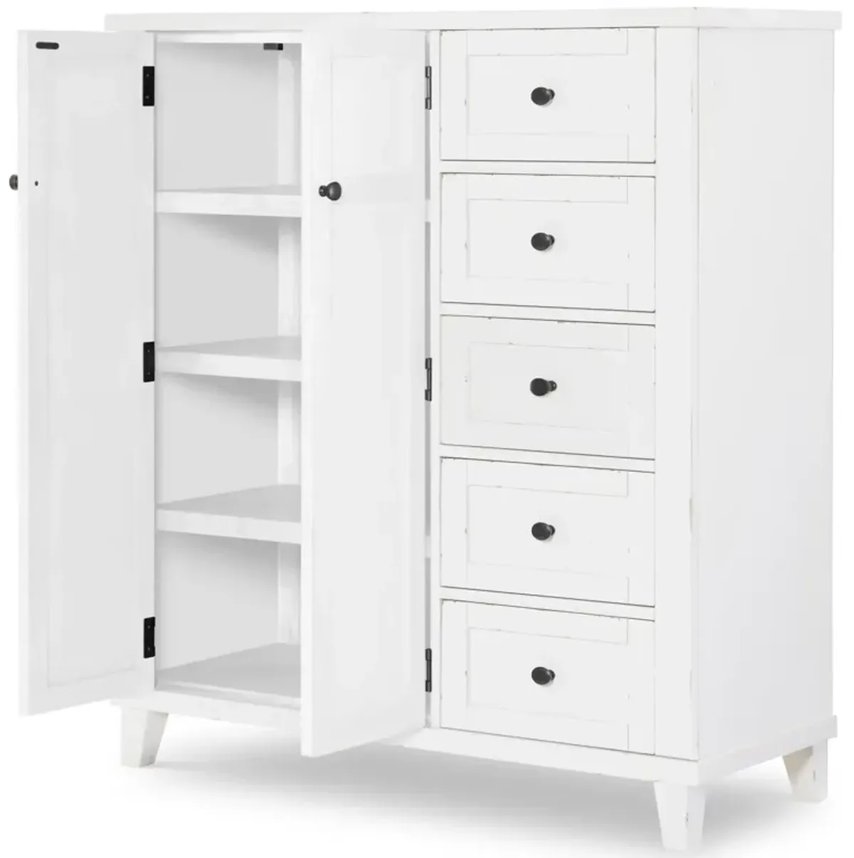 XXX's and OOO's Door Drawer Chest