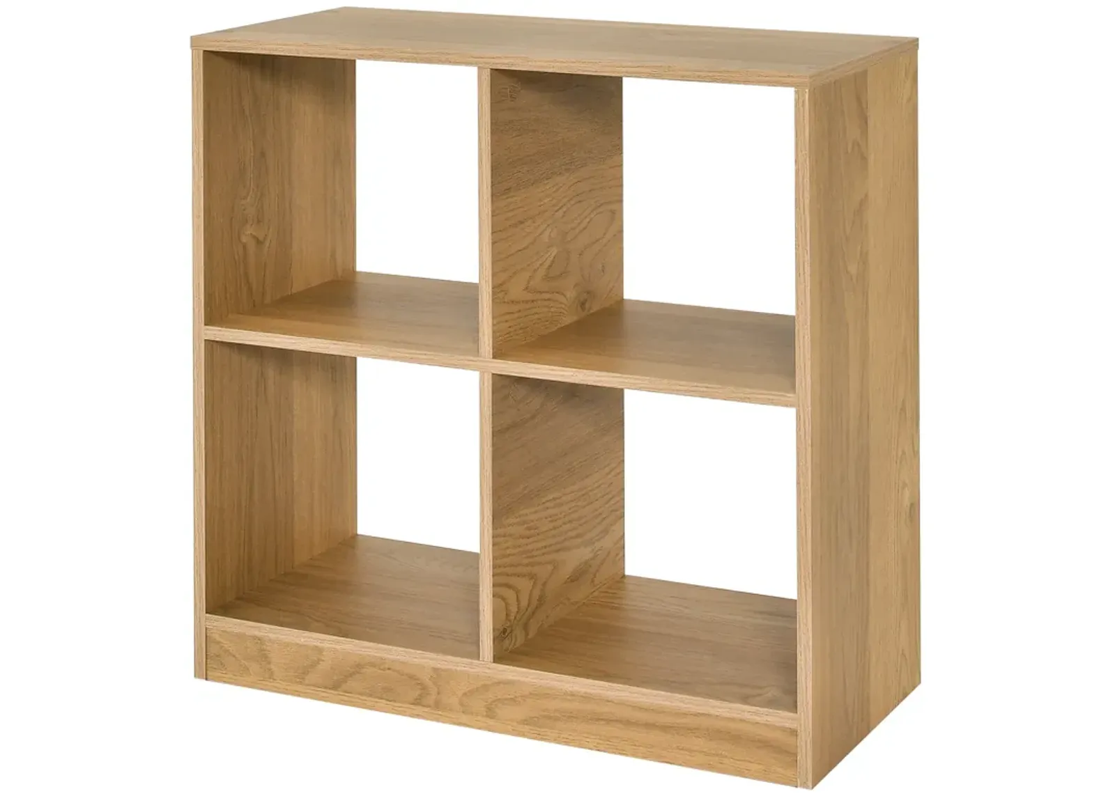 4-Cube Kids Bookcase with Open Shelves