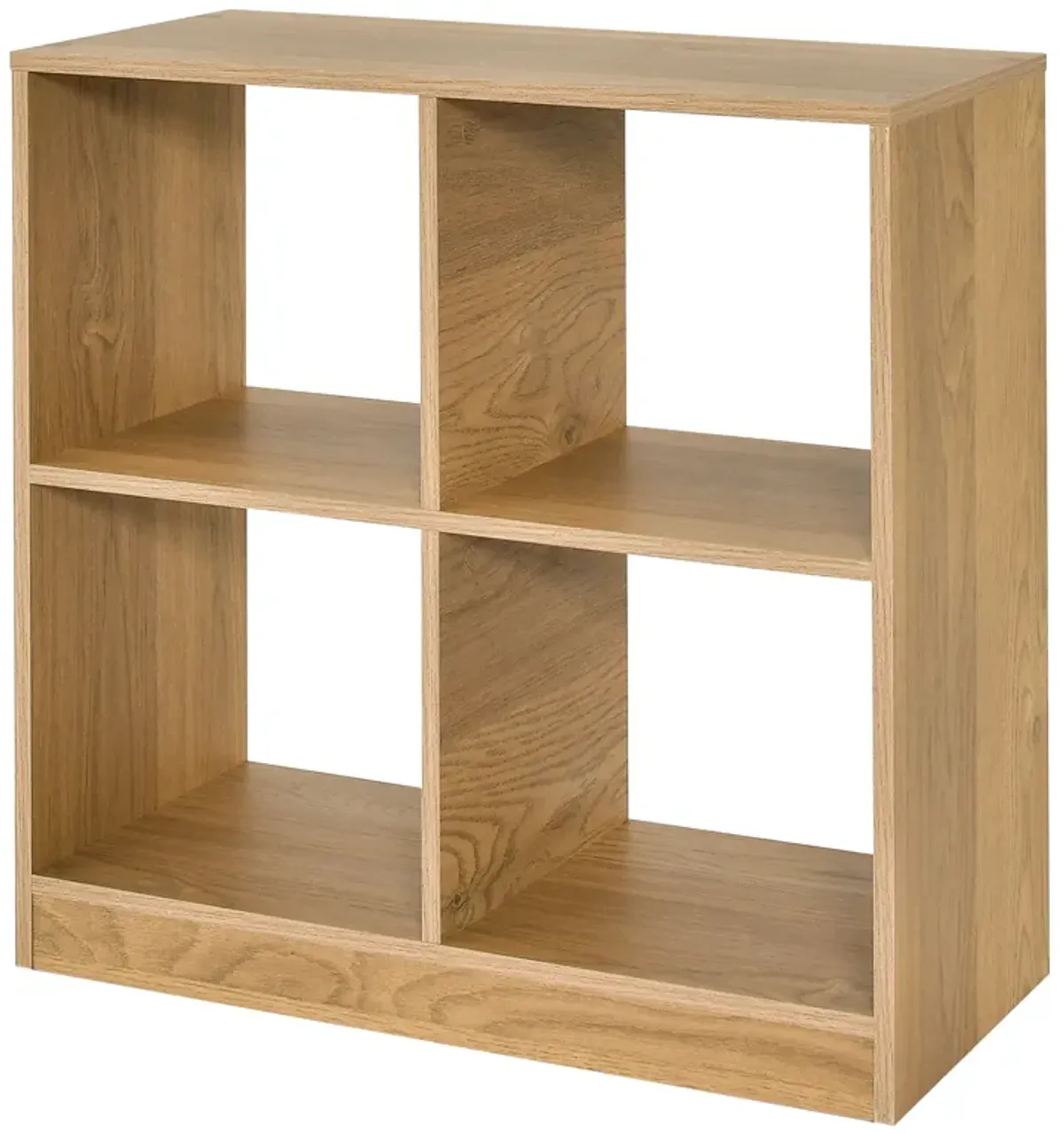 4-Cube Kids Bookcase with Open Shelves